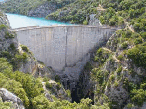 Barrage de Sainte-Croix (© DREAL PACA )